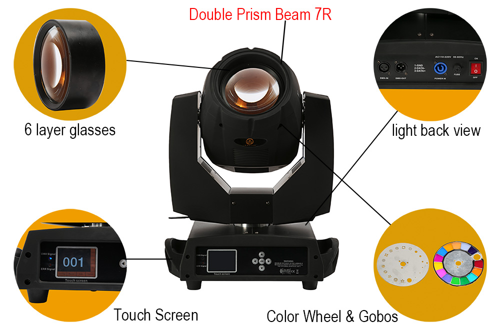 IMRELAX IM-MH230 Beam 230W 7R Moving Head Light