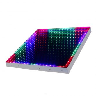 IM-DF30 50CM*50CM 3D Time Tunnel RGB LED Light Dance Floor Wedding DJ Disco Nightclub Light